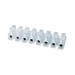Barrette de connexion 12 plots 10mm2 blanc