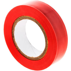 Zenitech - Rouleau adhésif 15mm x 10m rouge