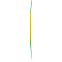 Zenitech - Gaine thermo rétractable Ø3,2cm - 1m - Vert et Jaune