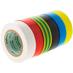Zenitech - Lot de 6 rubans adhésifs 15mm x 10m