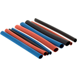 Zenitech - 18 gaines thermo rétractables pour fils et cosses Ø1,6mm à Ø5mm