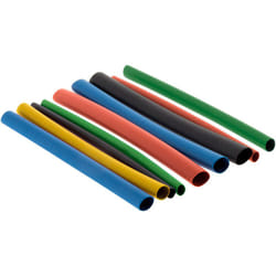 Zenitech - Lot de 280 gaines thermorétractables 5 couleurs