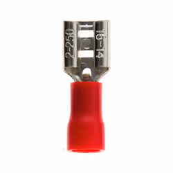 Caractéristiques des 10 cosses clips femelles - Zenitech : Modèle : 10 cosses clips femelles Couleur(s) : rouge ou bleu Diamè ...