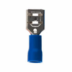 Caractéristiques des 10 cosses clips femelles - Zenitech : Modèle : 10 cosses clips femelles Couleur(s) : rouge ou bleu Diamè ...