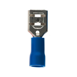 Zenitech - 10 cosses clips femelles Ø6,3mm - Bleu