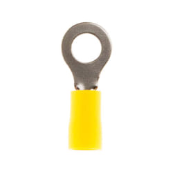 10 cosses rondes Ø6mm - Jaune - Zenitech