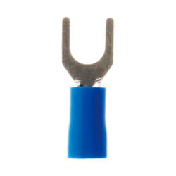 Zenitech - 10 cosses fourches Ø5mm - Bleu