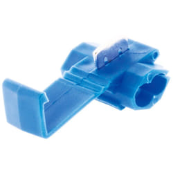 Zenitech - 5 raccords auto-dénudants - Bleu