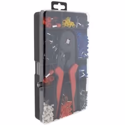 Lot de 1200 cosses avec pince  a sertir, ZENITECH