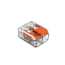 Borne à levier - Wago - S221 - Pack de 5 - 2 entrées - Connexions rapides et fiables