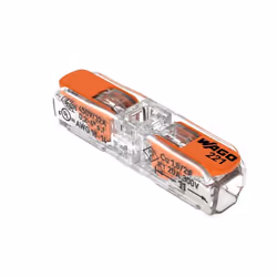 Borne - Wago - Série 221 - Pack de 10 - Connexion rapide - Pour fils de 0.2 à 4 mm²