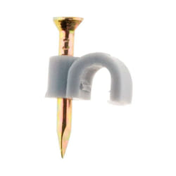 Zenitech - Attaches Câbles Électriques 5mm Gris Lot de 100
