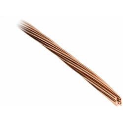 Zenitech - Câble en cuivre pour mise à la terre 100m - 25mm²
