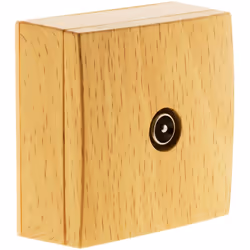 Prise TV Ø9,52 saillie Bel'Vue - Hêtre Prise TV Ø9,52mm. Couleur: bois hêtre. Mécanisme sans vis apparentes, prêt à poser. Ce ...