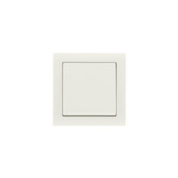 Poussoir saillie complet Besto, blanc