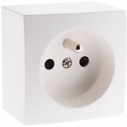 Description générale Découvrez la prise 16A 2P+T simple en saillie de la gamme Presto par Zenitech, conçue pour s'intégrer ha ...
