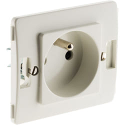 Prise 2 P+T 16A Venus composable - Blanc - Venus - Zenitech