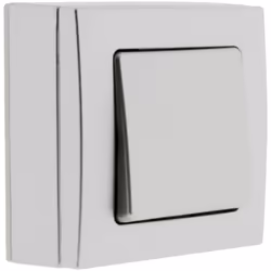 Bouton poussoir Bel'Vue Caractéristiques: Gamme Bel'Vue Pose en saillie, bornes automatiques Couleur: Gris Compatible avec le ...