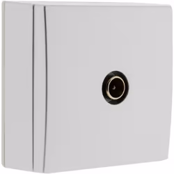 Prise TV Bel'Vue Caractéristiques: Gamme Bel'Vue Pose en saillie Diamètre: 9.52mm Couleur: Gris Compatible avec les moulures  ...