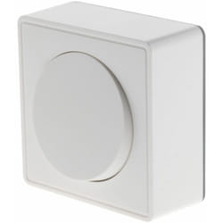 Zenitech - Interrupteur simple complet va et vient 10A en saillie - Blanc - Vulco
