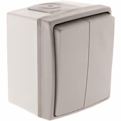 Description détaillée du produit : Produit: Interrupteur va-et-vient double Orok Univers: Électricité Protection étanche: IP5 ...