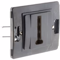 Prise téléphone 8 plots noire. Facile à installer et livrée avec vis et griffes. Certifiée CE. Caractéristiques : Couleur : N ...