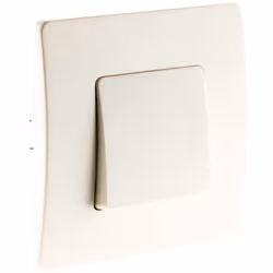 Interrupteur va-et-vient 10A à bornes automatiques. Puissance max 2300W sous 230V. Facile à installer et livré avec vis et gr ...