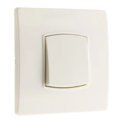 Zenitech Va & Vient Borne-Auto Vis+Griffes - Blanc