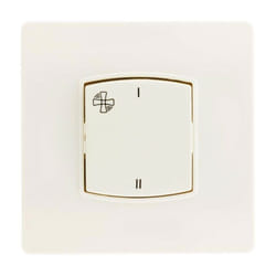 Zenitech - Interrupteur vmc Blanc - Installation Facile