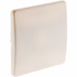 Description générale Plaque cache-boîte carrée blanche de 75 mm, idéale pour une installation encastrable. Ce produit allie q ...
