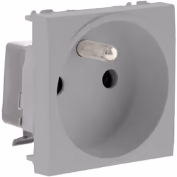 Prise 2P+T 16A à bornes automatiques, idéale pour les installations domestiques et professionnelles. Cette prise accepte une  ...