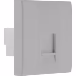 Prise TEL. RJ45. moteur seul - couleur Blanc - Simplea Type : Prise téléphonique RJ45 catégorie 5 Couleur : Silver (Gris) Fix ...