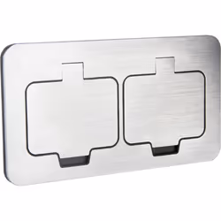 Double prise de sol étanche Initiale 16A 2P+T IP55 - Protec
