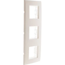 Plaque Blanc mat - Triple - Simplea Zenitech