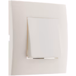 Va et vient monté module large Blanc Interrupteur va-et-vient 10A à bornes automatiques. Puissance max 2300W sous 230V. Coule ...