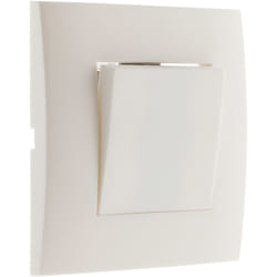 Zenitech - Poussoir monté - Blanc - Simplea