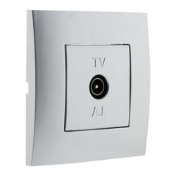 Prise TV - Silver - Simplea - Zenitech