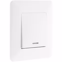 Gamme ARTEZO Interrupteur poussoir à voyant 10A max Puissance maximum 2300W sous 230V Installation encastrée sur tout type de ...