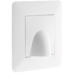 Zenitech - Plaque sortie de câble 16A - Blanc - Artezo