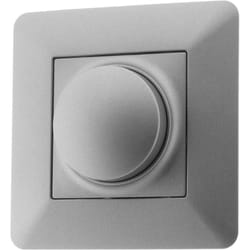 Zenitech - Variateur rotatif compatible led 16A Titanium - Artezo