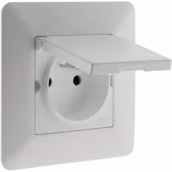 Description générale La prise de courant étanche IP44 2P+T 16A blanc d'Artezo est idéale pour tous vos projets de branchement ...