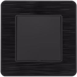Bouton poussoir complet 10A - métal noir brossé - gamme Kouro - Zenitech Modèle : bouton poussoir complet 10A Marque : Zenite ...