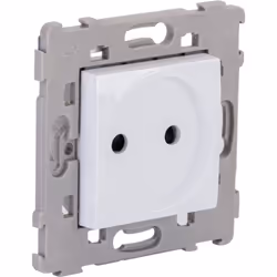 Caractéristiques de la prise sans terre encastrable Kalya - IP20 - Zenitech : Modèle : prise sans terre encastrable Couleur(s ...