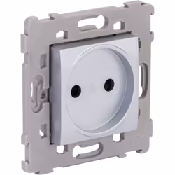 Caractéristiques de la prise sans terre encastrable Kalya - IP20 - Zenitech : Modèle : prise sans terre encastrable Couleur(s ...