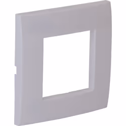 Caractéristiques de la plaque de finition simple Kalya - Zenitech : Modèle : plaque de finition simple Plusieurs coloris au c ...
