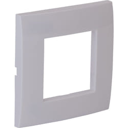 Zenitech - Plaque de finition simple Kalya - Blanc