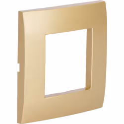 Caractéristiques de la plaque de finition simple Kalya - Zenitech : Modèle : plaque de finition simple Plusieurs coloris au c ...