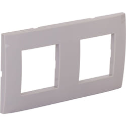 Zenitech - Plaque de finition double Kalya - Gris