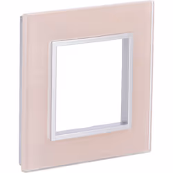 Caractéristiques de la plaque de finition simple en verre Kalya - Zenitech : Modèle : plaque de finition simple Plusieurs col ...