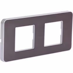 Plaque de finition double - ZENITECH - Kalya - Inox - Plusieurs coloris modernes - Intérieur